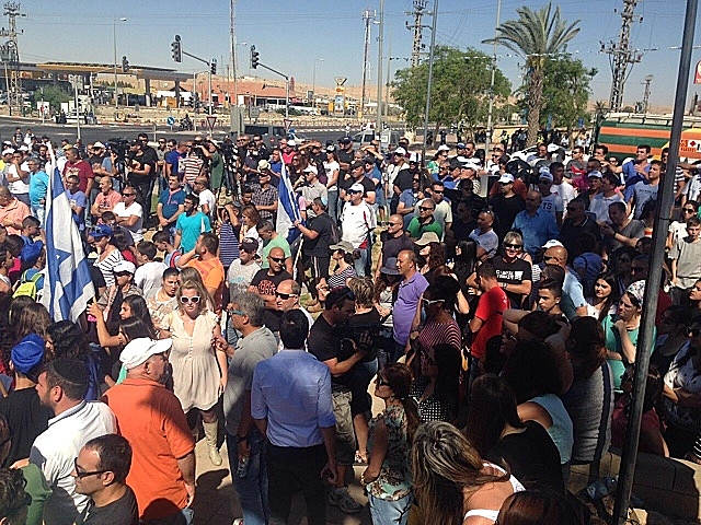 שביתה בדרום בשל גל הפיטורים