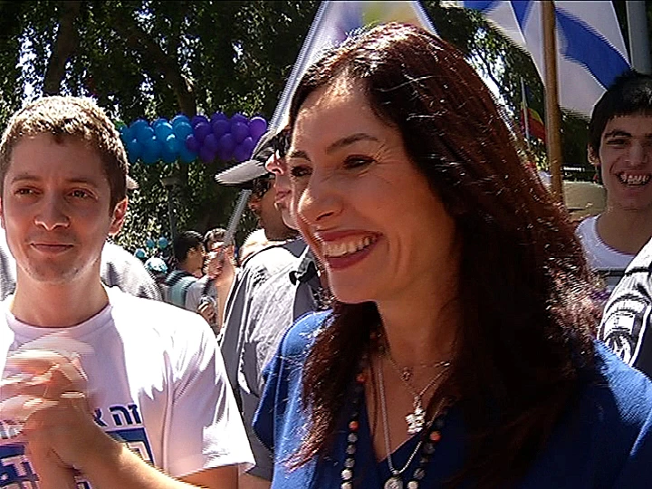 שרת התרבות, מירי רגב, במצעד הגאווה בתל אביב