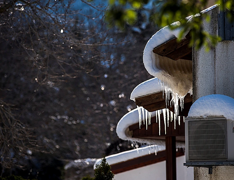 שלג במרום גולן
