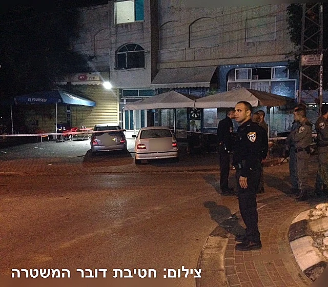 זירת הרצח של הצעיר באיכסאל