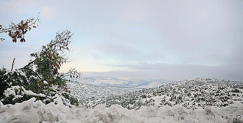הר מרון מושלג