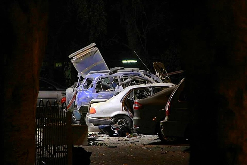 פיצוץ ברכבו של עו