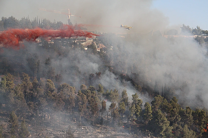 שריפה ביער ירושלים