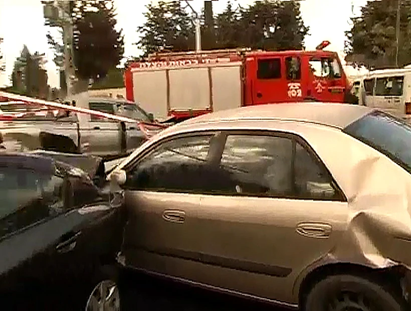 תאונה בדרך בר יהודה בנשר