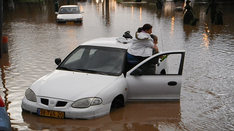 חורף בהרצליה