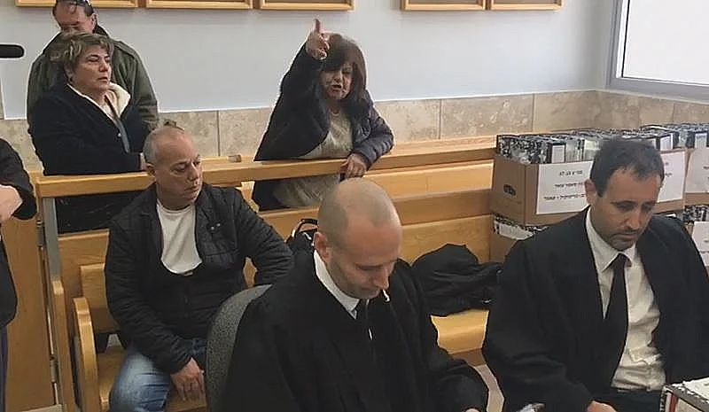 דודתה של תהילה נגר בבית המשפט