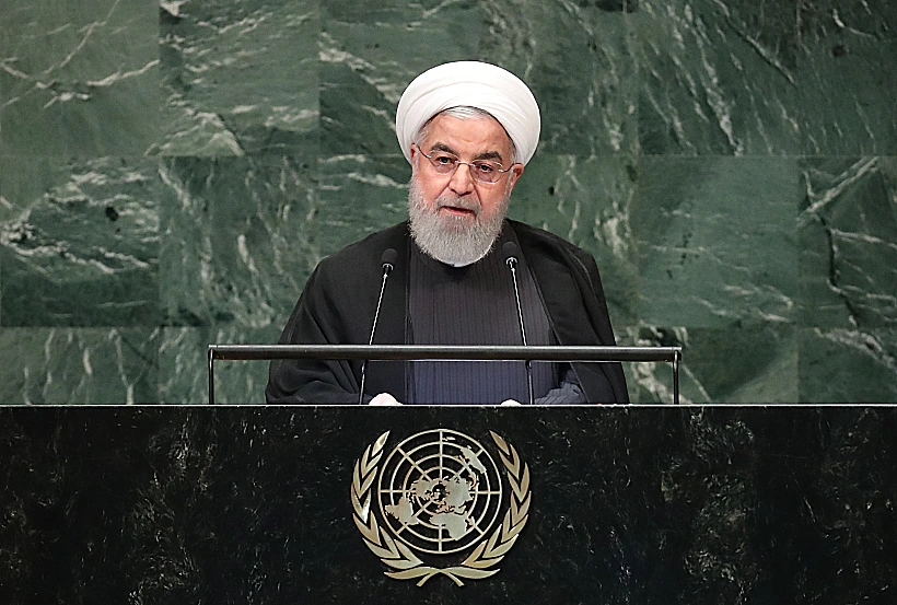 נשיא איראן חסן רוחאני