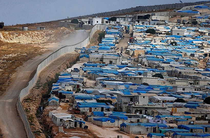 העיר אטימה שבמחוז אידליב, בגבול טורקיה-סורייה