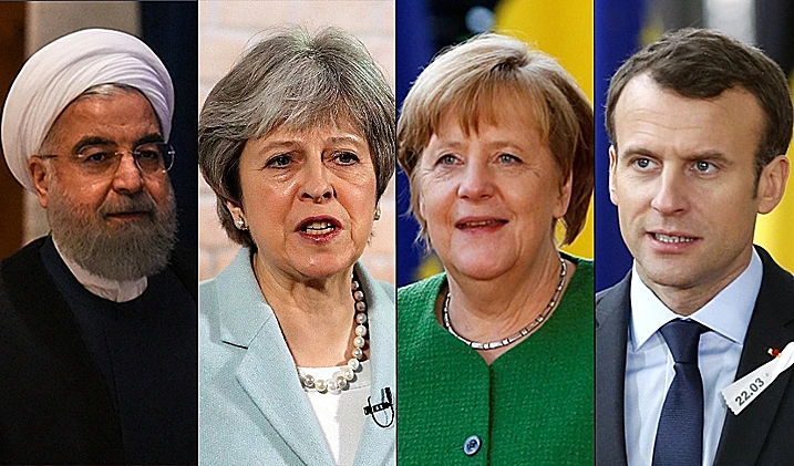 מקרון, מרקל, מיי ורוחאני