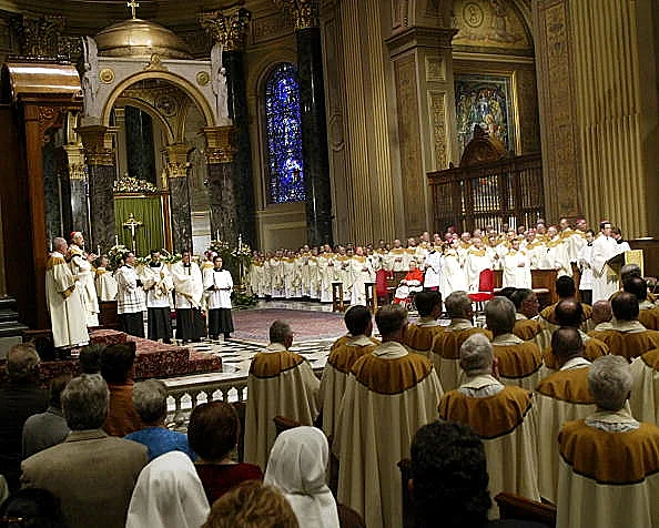 תפילה בכנסייה בפילדפיה (getty images)