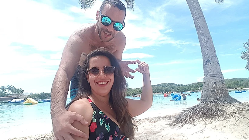 יגאל טישמן  ורעייתו שיר