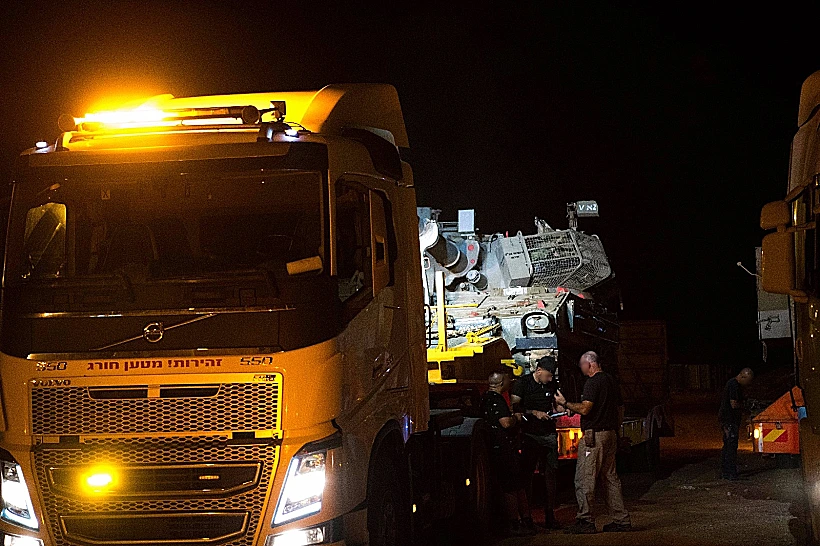 פריסת כוחות ברמת הגולן