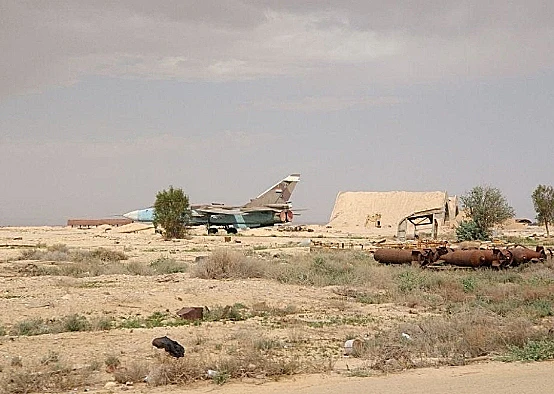 אתר התקיפה בסוריה