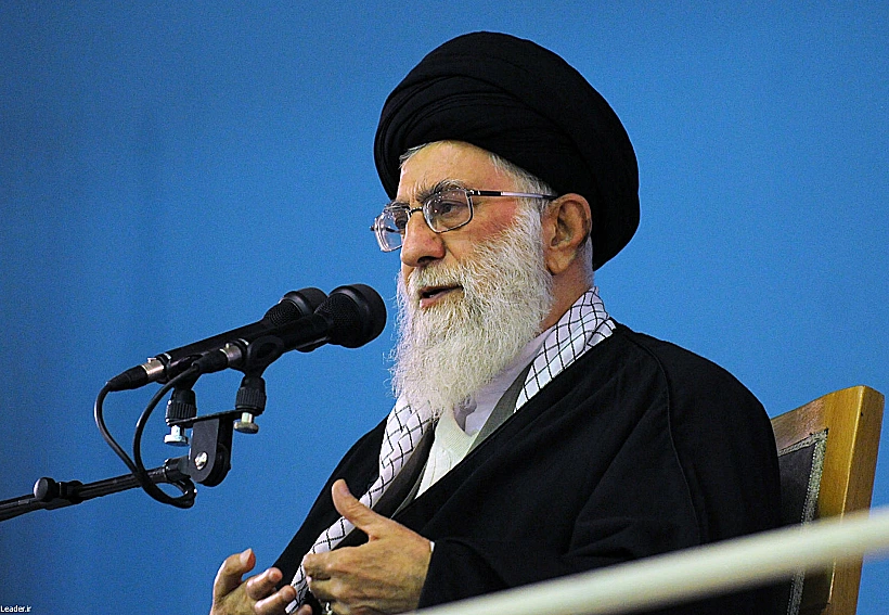 המנהיג העליון של איראן, עלי חמינאי