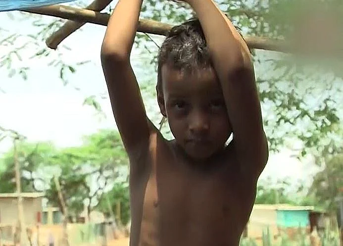 ילד בוונצואלה