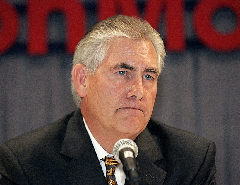 רקס טילרסון, שר החוץ המיועד של ארה