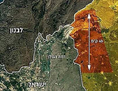 אזור החיץ החדש ברמת הגולן