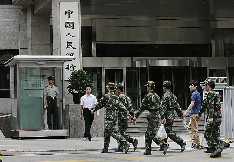 חיילים בסין