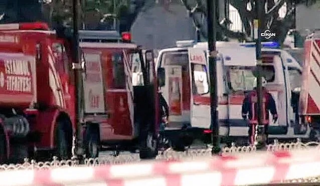 פיצוץ במרכז איסטנבול, באיזור המסגד הכחול ברובע סולטן אחמט