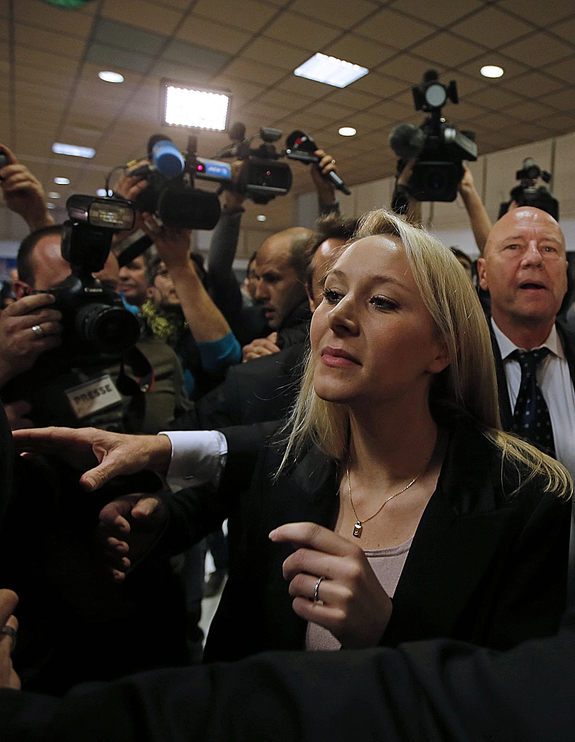 מריון מארשל לה פן, אחייניתה של מארין לה פן, התמודדה בבחירות המקומיות בצרפת