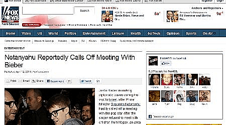 סיקור ביטול פגישת ביבר-נתניהו