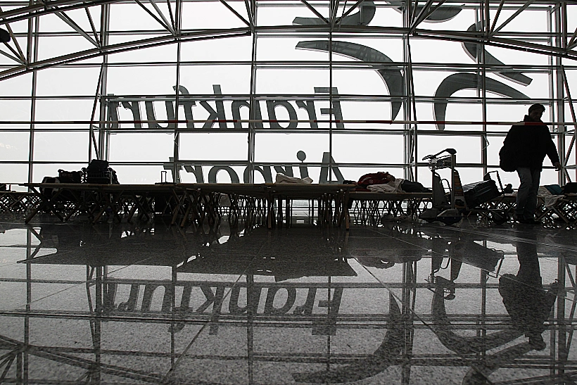 שדה התעופה בפרנקפורט