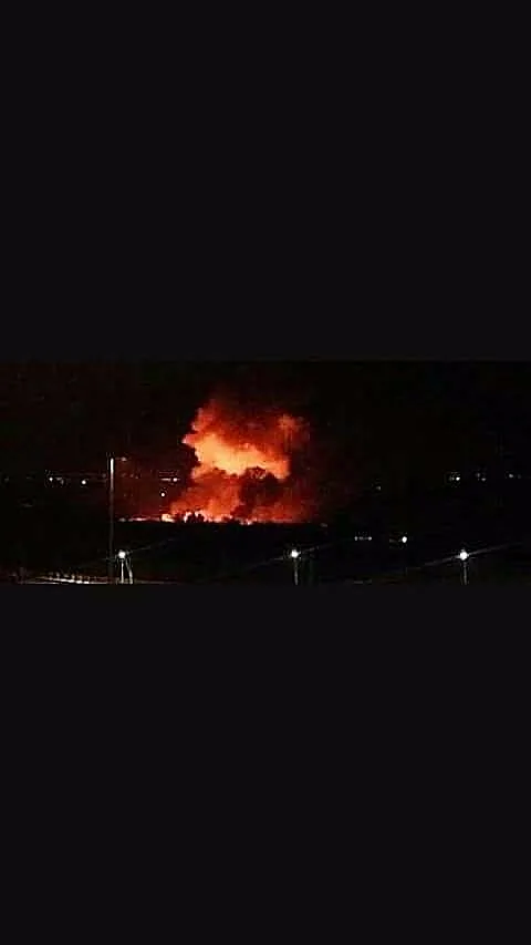 האזור בסוריה שהותקף על ידי חיל האוויר