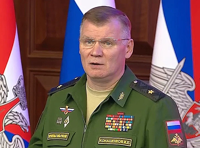 דובר משרד ההגנה הרוסי גנרל איגור קונשקוב