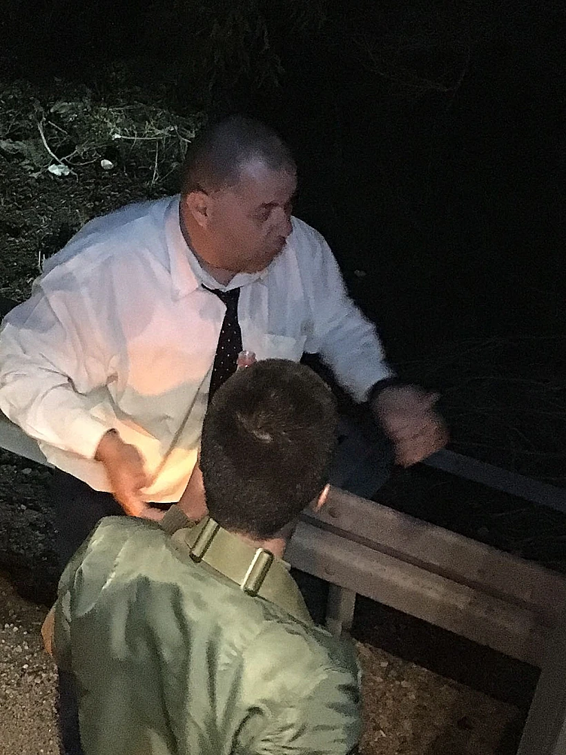 נהג שהאוטובוס שלו הושלכו עליו אבנים בואדי ערה