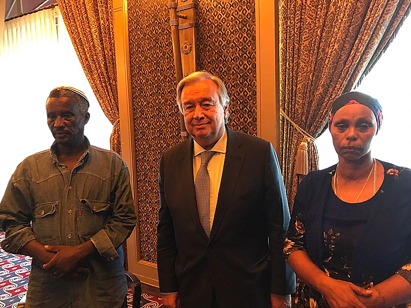 אגרנש מנגיסטו, אימו של אברה למזכ״ל האו״ם אנטוניו גוטרש