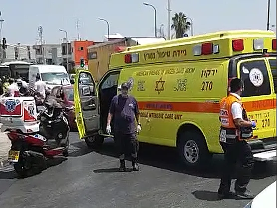 זירת הדקירה בפתח תקווה