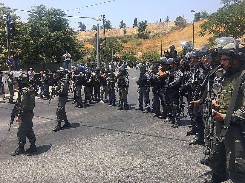 הפרות סדר סביב שער האריות והר הבית