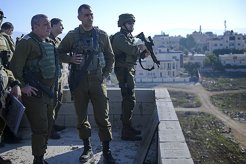 תמונות מביקור הרמטכ