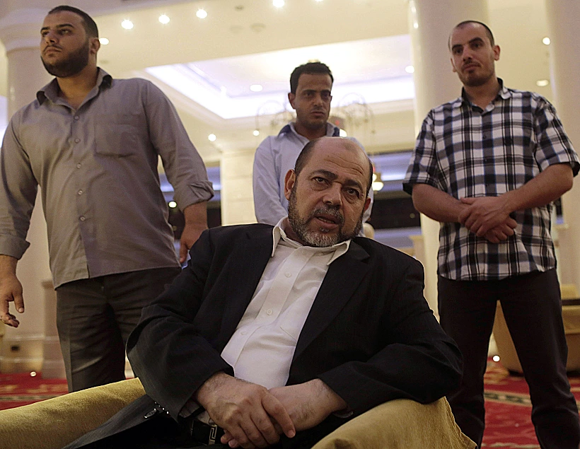 סגן ראש הזרוע המדינית של חמאס מוסא אבו מרזוק בקהיר