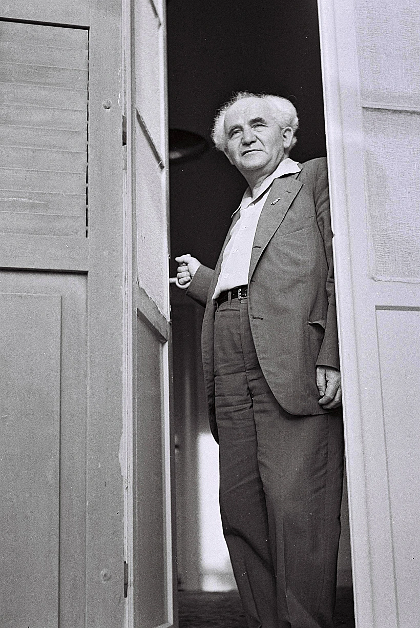 דוד בן גוריון, 1949