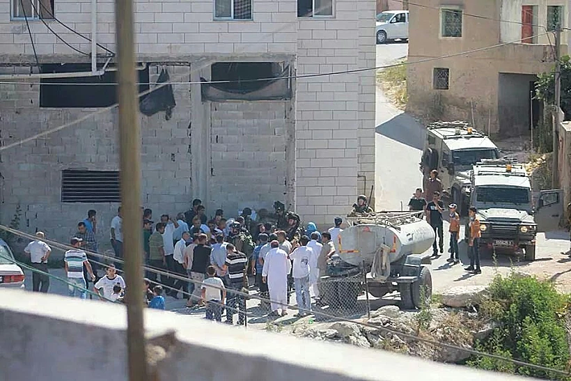 ביתו של זיאד עוואד, המחבל המואשם ברציחתו של ברוך מזרחי