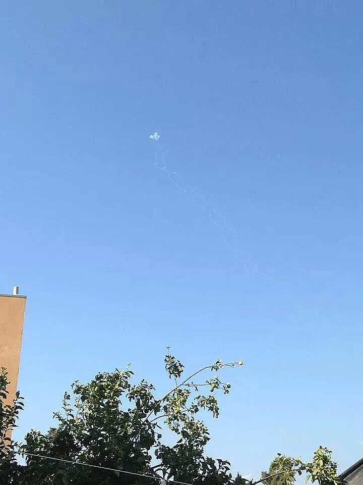 יירוט רקטה בצפון