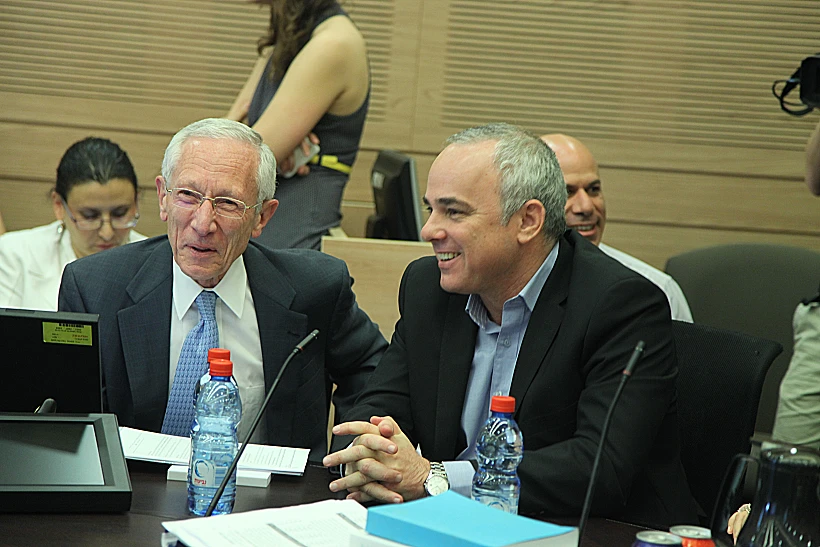נגיב בנק ישראל, סטנלי פישר, ושר האוצר, יובל שטייניץ, בוועדת הכספים