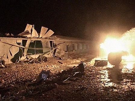 אתר נפילת קטיושה בגליל המערבי