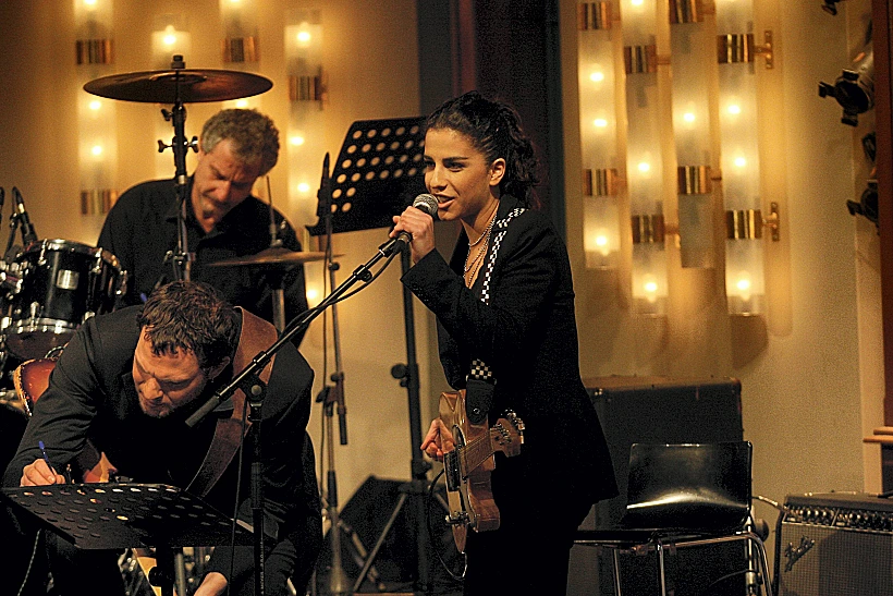 תמר אייזנמן מתוך תוכנית הלילה עם ליאור שליין בערוץ 10