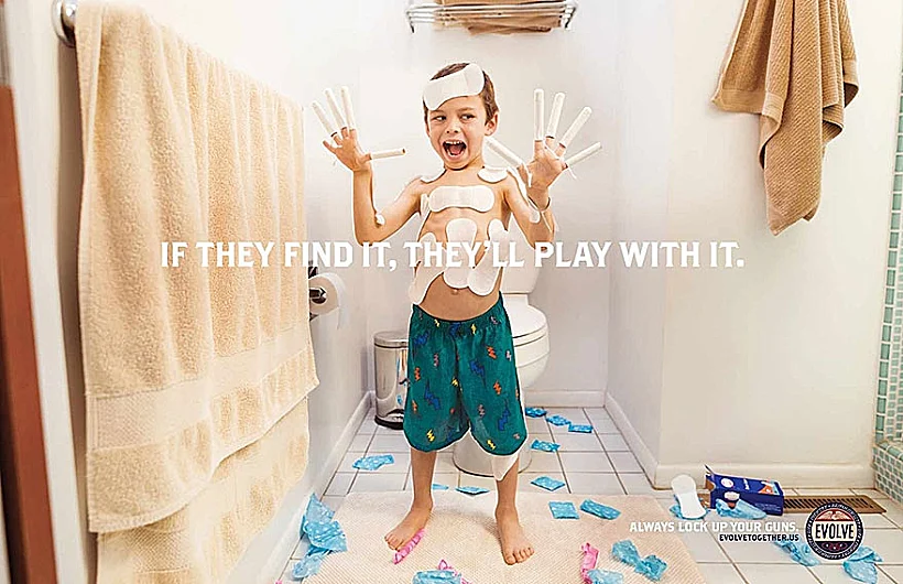 פרסומת לבטיחות של נשק בבית