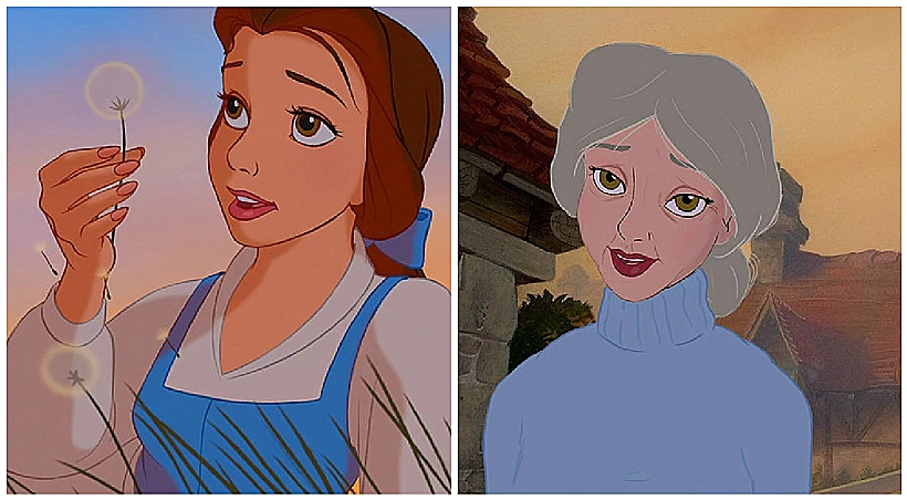 נסיכות דיסני מזדקנות