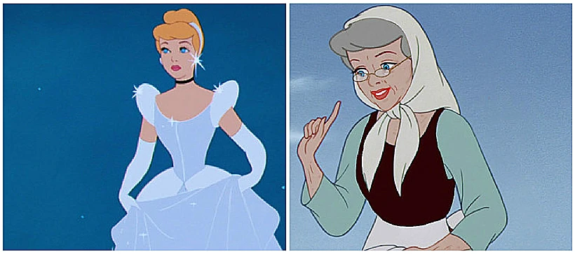 נסיכות דיסני מזדקנות