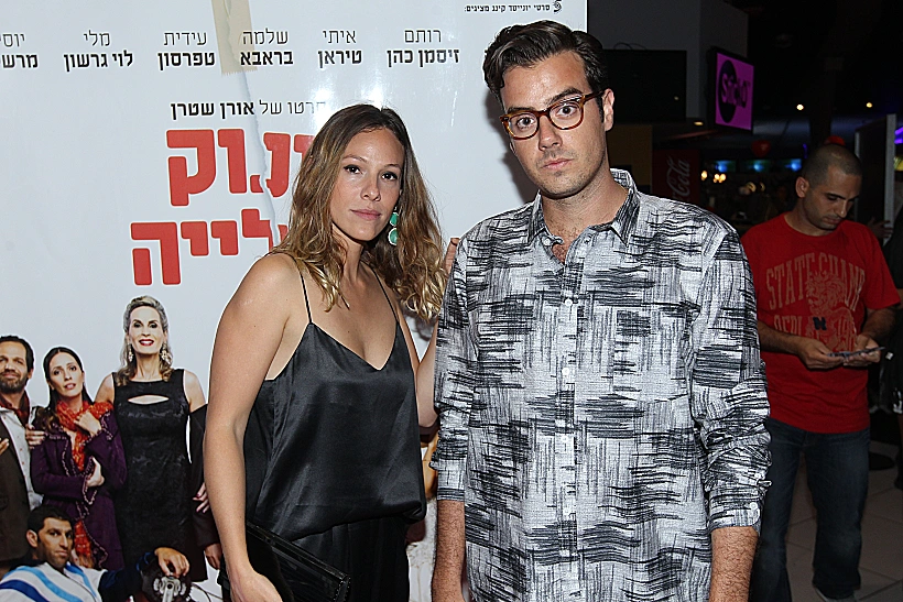 רומי אבולעפיה והחבר בהשקה של זינוק בעליה