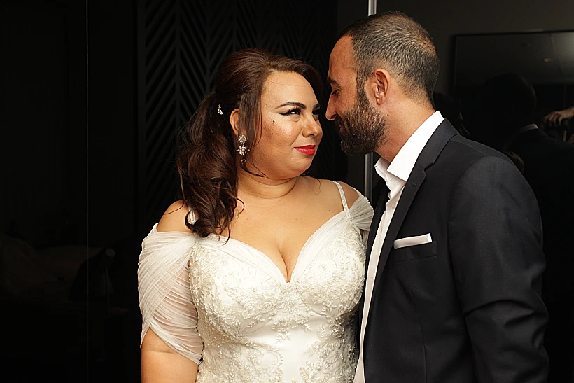 אמירה בוזגלו בחתונתה עם משה בן שימול