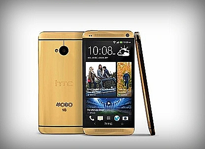 HTC One בציפוי זהב