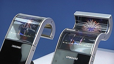 מסכים גמישים של סמסונג