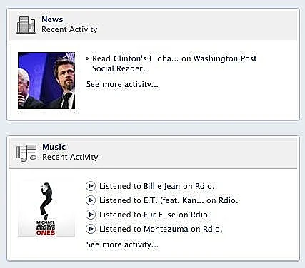 שיתוף חדשות ומוזיקה