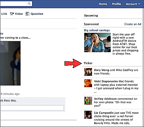 פייסבוק שדרוגי עיצוב
