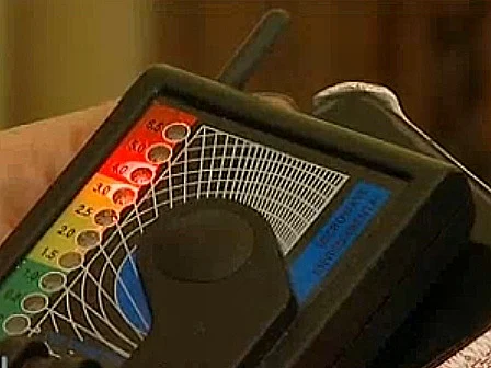 מכשיר שבודק את רמת הקרינה